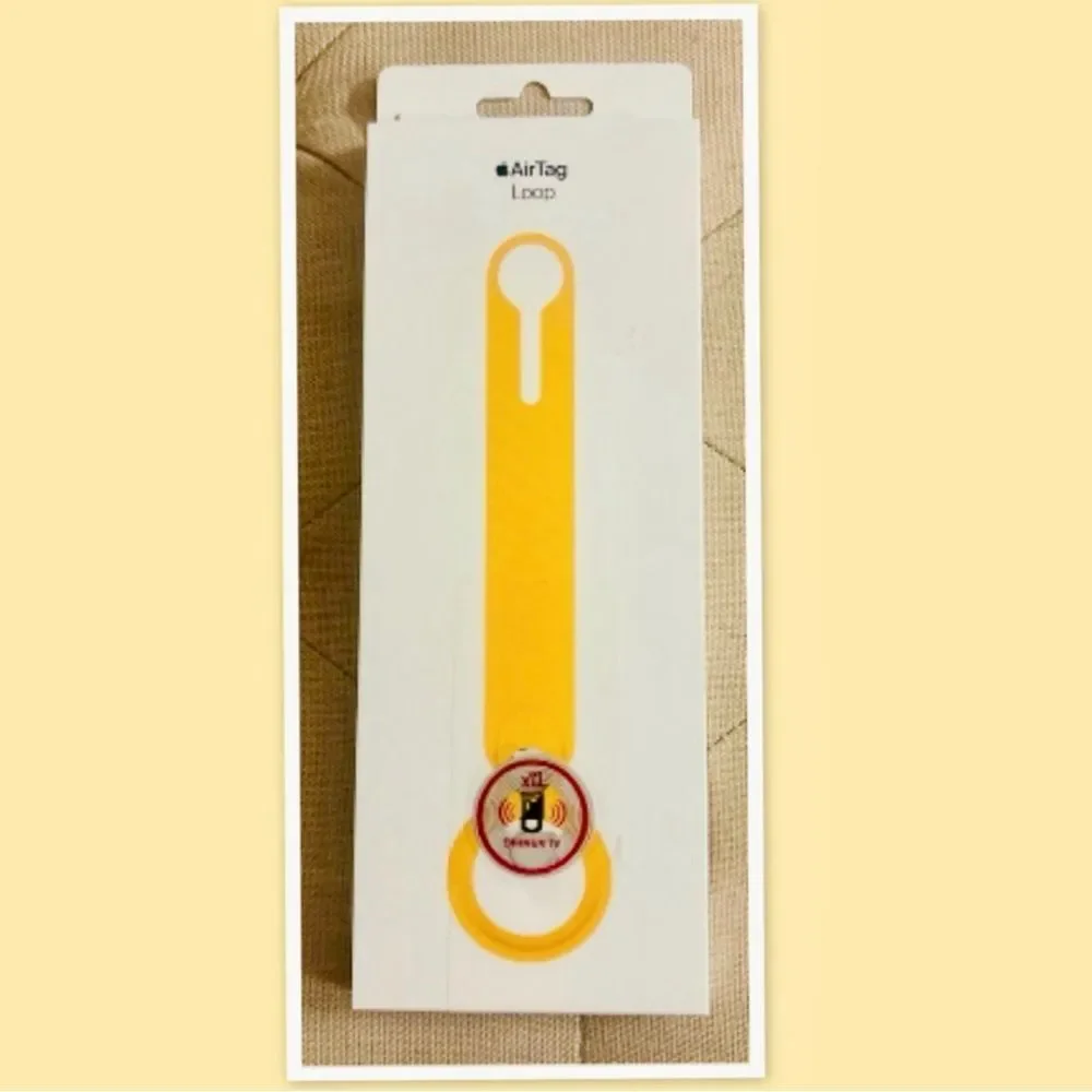 Apple AirTag Loop - Sunflower Yellow 100% AUTHENTIC - SEALED! Genuine!